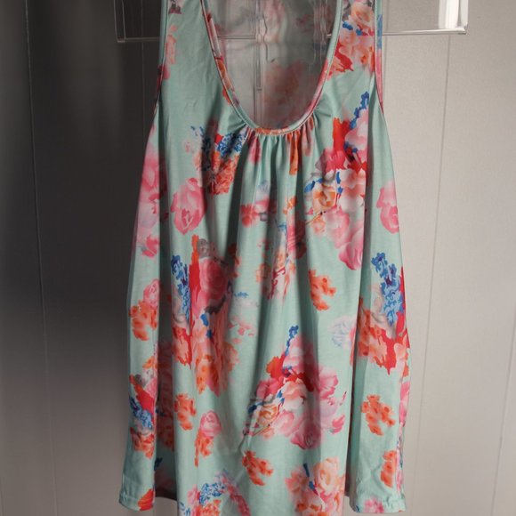 FLORAL BLOSSOM TANK TOP - Picture 7 of 7